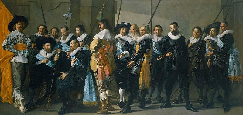Frans Hals The company of Captain Reinier Reael and Lieutenant Cornelis Michielsz oil painting image